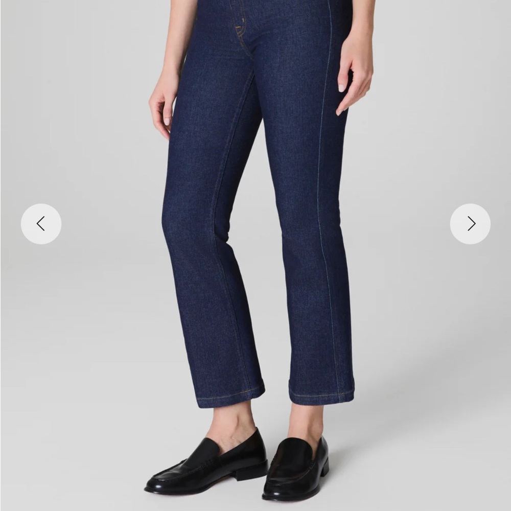 Spanx pull on denim jeans